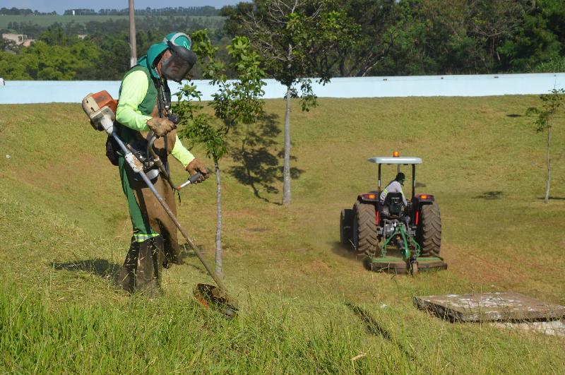 Prefeitura de Franca intensifica limpeza urbana em praças, avenidas e parques